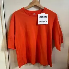 CITEN 半袖Tシャツ オレンジのサムネイル