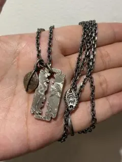 COMMAND ドッグタグ ネックレス シルバー925いぶし加工 COMMAND ドッグタグ ネックレス シルバー925いぶし加工 - メルカリ