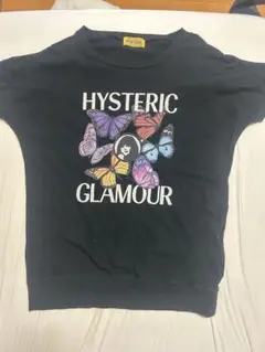 HYSTERIC GLAMOUR 蝶プリント Tシャツ