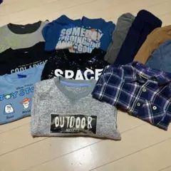 TOY STORY Tシャツとカジュアルシャツセット