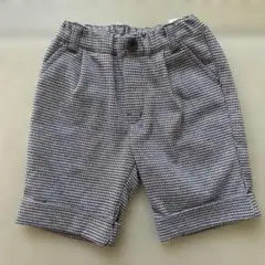 チェック柄ショートパンツ 90サイズ