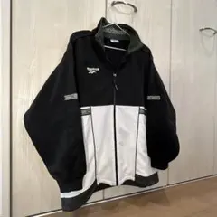 Reebok リーボック ジャージ トラック ビッグ ブラック＆ホワイト