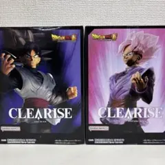 CLEARISE 超サイヤ人ロゼ ゴクウブラック セット 新品 フィギュア