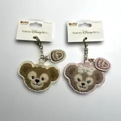 東京ディズニーシー ダッフィー シェリーメイ キーチェーン セット