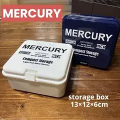 Mercury マーキュリーコンパクトストレージS White Navy 2点