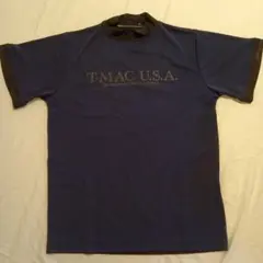 T-MAC U.S.A. モックネックシャツ ネイビーのサムネイル