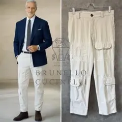 【BRUNELLO CUCINELLI】アビエイターパンツ 46のサムネイル