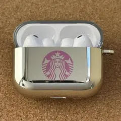 スタバ　ピンク　AirPodsPro3 エアポッズ3 TPU アップル　ケースのサムネイル