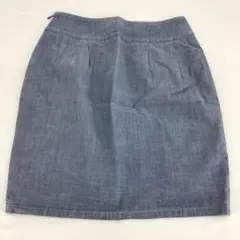 1661-ш/ GREEN LABEL RELAXING デニム風 スカート