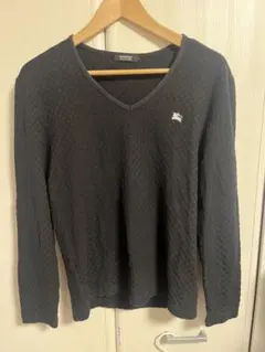 Burberry Black Label Vネック長袖カットソー サイズ2