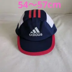 新品未使用タグ付き　 アディダス帽子 メッシュキャップ　54〜57 ネイビー