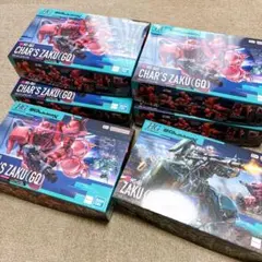 未開封 HG シャア専用ザク GQ ザク 合計 6点セット