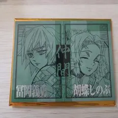 鬼滅の刃 ランダムチェキ風ブロマイドC 冨岡義勇 胡蝶しのぶ 未開封