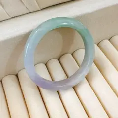春彩翡翠 ラベンダー 貴妃円条 バングル 腕輪 ブレスレット60mm | Mercari