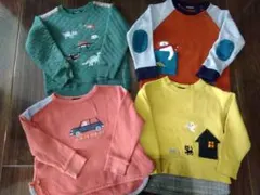 クレードスコープ トレーナー 4点セット 110cm