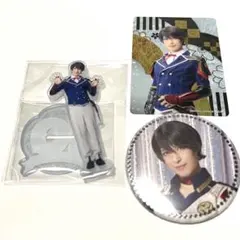 刀ミュ 十周年祝賀祭 堀川国広 缶バ アクスタ カード 3種セット