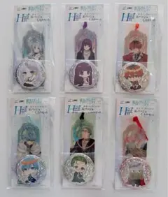 新品未開封！葬送のフリーレン WEBくじ H賞 缶バッジ＆しおりセット 6種