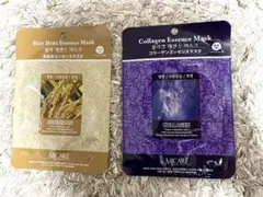 新品　MJ CARE　フェイスマスク　エッセンスマスク　2種セット　韓国コスメ