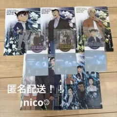 名探偵コナン隻眼の残像　グッズセット売り クリアファイル&ポップアップコースター