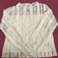 PAGE BOY レースカットソー