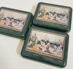 ディズニー ディズニーホテル アメニティー缶 ミラコスタ ×3 b
