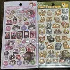 和柄 BONBON DROPシール 2シートセット