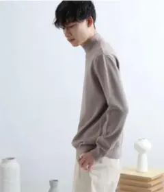 モックネック ニット