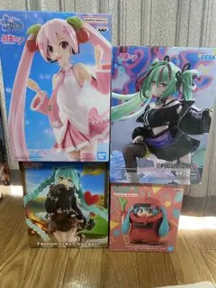 初音ミク　未開封プライズフィギュアまとめ売り