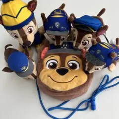 パウパトロール　チェイス　ぬいぐるみまとめ売り