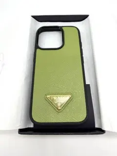 PRADA iPhone16 proケース ライムグリーン - メルカリ
