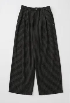MONO-MART ワイドスラックス ストライプ