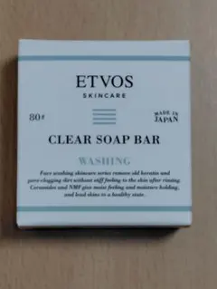 ETVOS CLEAR SOAP BAR 80g 洗顔用のサムネイル