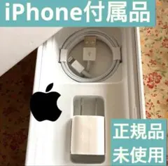 iPhone付属品 充電器  ライトニングケーブル 電源アダプター 正規品