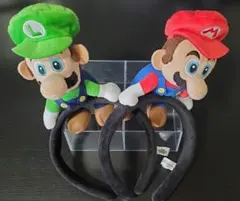 USJ マリオ ルイージ ぬいぐるみカチューシャ