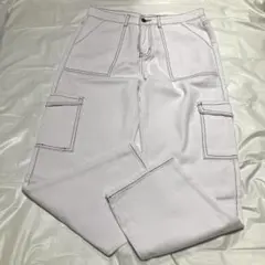 ☆カラーカーゴパンツ(白)