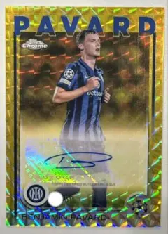 【世界50枚限定】topps パヴァール 直筆サイン auto リフラクターレア