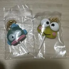 サンリオ　カラフルキャンディチャーム　ハンギョドン　けろっぴ