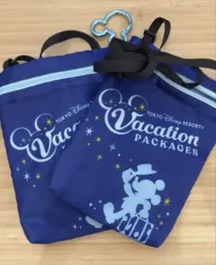 バケーションパッケージ特典　ショルダーバッグ　チケットホルダー　2個セット