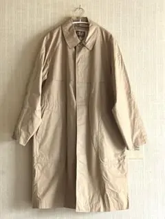 メンズ フード付き ステンカラーコート (取り外可) アウター