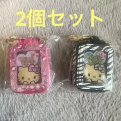 日焼けキティー ハローキティ ミニポーチ ヒョウ柄 ピンク クレーンゲーム 新品