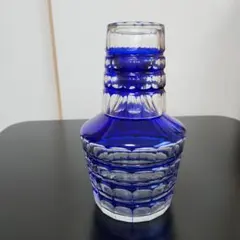 水差し　グラス　江戸切子　酒器セット　昭和　切子グラス　アンティーク　２個セット