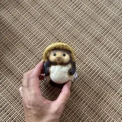 たぬきの置物 約10cm