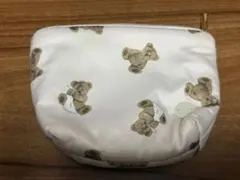 gelato pique ベア柄 ポーチ