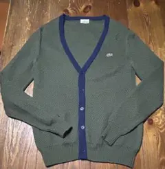 ラコステ カーディガン