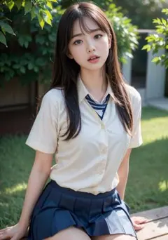 AIグラビア生写真 美女シリーズ №AO21【L版サイズ】高品質生写真