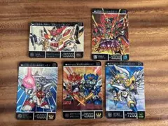 SDガンダム外伝 カードダス プリズム キラ　ガンダム　まとめ売り　5枚 当時物