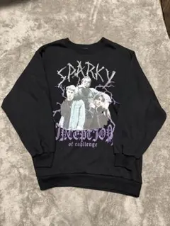 kutit グラフィックプリント スウェット