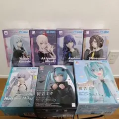 プロセカ　ニーゴ5体＋劇場版初音ミク2体　フィギュア　7体セット売り