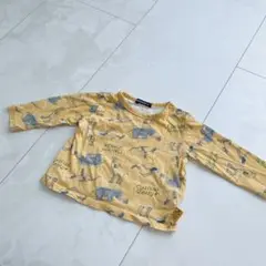 おさるのジョージ　ロンT 80 イエロー
