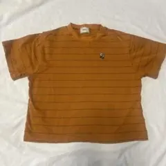 レディース　W.W.G 花柄刺繍 ボーダー　半袖Tシャツ　F